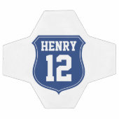 Aangepaste jersey nummer voetbal voor kind atleet (Enkel)