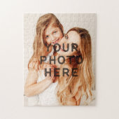 Aangepaste jokerpuzzel met aangepaste foto legpuzzel (Verticaal)