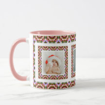 Aangepaste Jolly herfst Herfst Kerstmis Patroon Fo