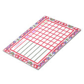 Aangepaste Jolly Kerst ADHD Meisjes Vrouwen Planne Notitieblok (Schuin)