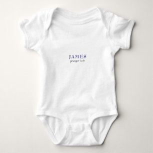 Aangepaste Jongere Tweeling Kleine Broer Pasgebore Romper