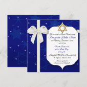 Aangepaste joodse bridal Shower-uitnodiging Kaart (Voorkant / Achterkant)