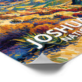 Aangepaste Joshua Tree Keys View Van Gogh Landscha Poster (Hoek)