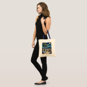 Aangepaste Joshua Tree Van Gogh Starry Night Moder Tote Bag (Voorkant (model))