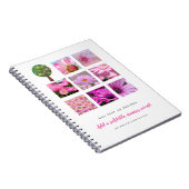 Aangepaste Journal VOEGT FOTO'S en TEKST Notitieboek (Rechterzijde)