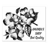 Aangepaste journaling decoratie en bedrijfsadres rubberstempel (Afrduk)