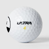 Aangepaste Jouw naam Golf Balls toevoegen Golfballen (Logo)