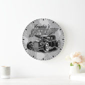 Aangepaste JOUW NAAM met hoge snelheid voor snelhe Grote Klok (Huis)