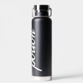 Aangepaste Jouw naam Potie Waterfles (Achterkant)