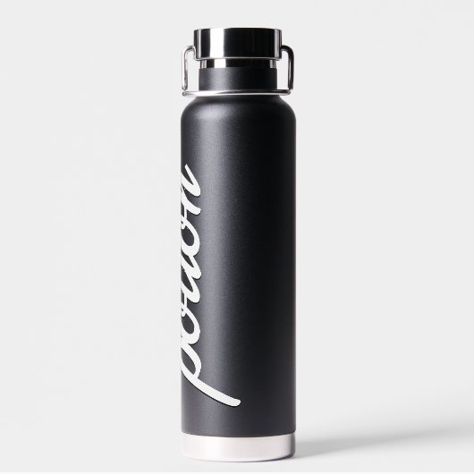 Aangepaste Jouw naam Potie Waterfles (Achterkant)