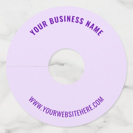 Aangepaste Jouw naam Tekst Wijnglas Label Kies Kle (Achterkant)