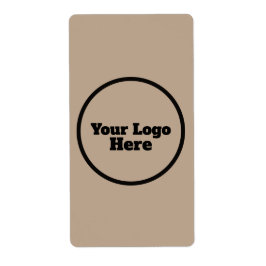 Aangepaste Jouw naam toevoegen, Logo, foto, Etiket