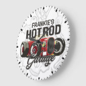 Aangepaste JOUW NAAM warme rij wagen - Aangepaste  Grote Klok (Hoek)