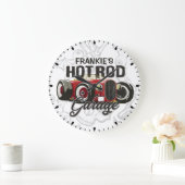 Aangepaste JOUW NAAM warme rij wagen - Aangepaste  Grote Klok (Huis)