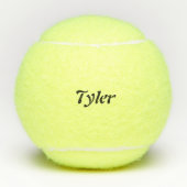 Aangepaste Jouw namen - Tekstkleur kiezen - Tennisballen (Voorkant)