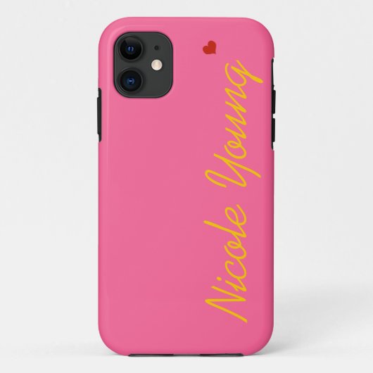 aangepaste jouw namen toevoegen Case-Mate iPhone case (Achterkant)