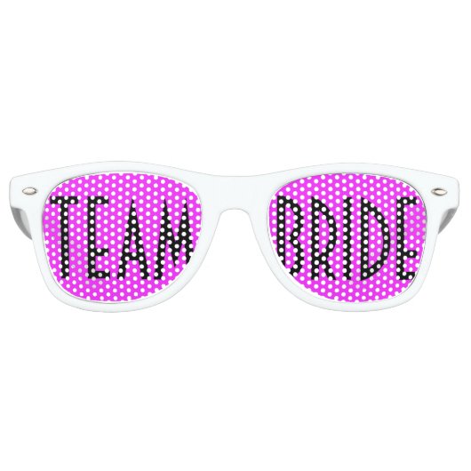 Aangepaste jouw tekst, afbeelding en achtergrondkl retro zonnebril (Voorkant)