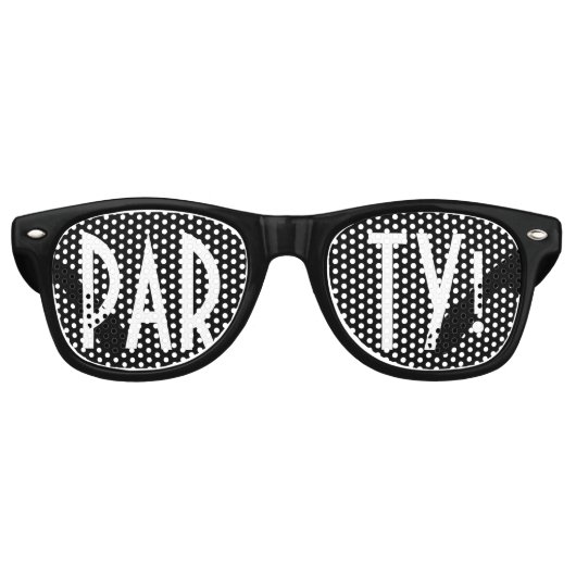 Aangepaste jouw tekst, afbeelding en achtergrondkl retro zonnebril (Voorkant)