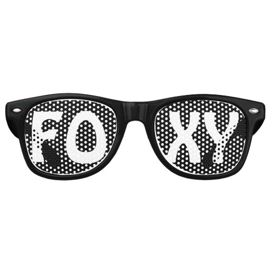 Aangepaste jouw tekst, afbeelding en achtergrondkl retro zonnebril (Voorkant)