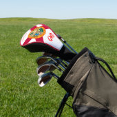 Aangepaste Jouw tekst Florida State Flag op een Golfheadcover (Insitu)