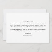 Aangepaste jouw tekst kaart (Achterkant)