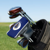 Aangepaste Jouw tekst Massachusetts State Flag op Golfheadcover (Insitu)