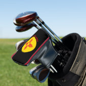 Aangepaste Jouw tekst New Mexico State Flag op een Golfheadcover (Insitu)