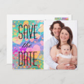 Aangepaste jouw tekst, teken, afbeelding en achter aankondigingskaart (Voorkant / Achterkant)