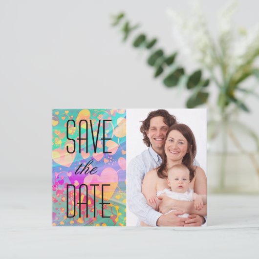 Aangepaste jouw tekst, teken, afbeelding en achter aankondigingskaart (Staand voorkant)