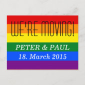 Aangepaste jouw tekst, teken, afbeelding en achter aankondigingskaart (Voorkant)