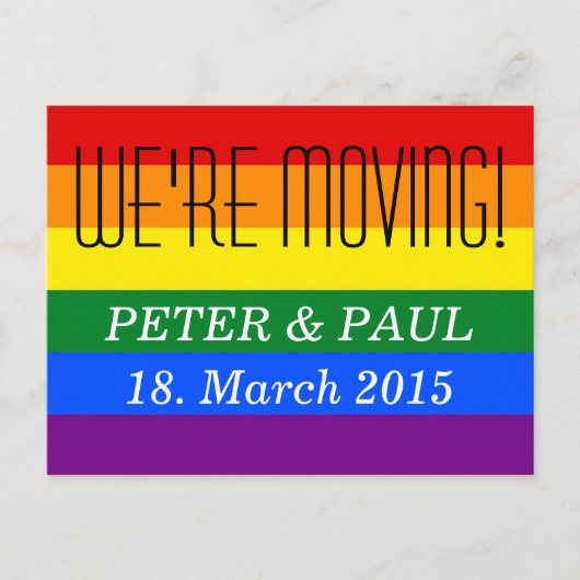 Aangepaste jouw tekst, teken, afbeelding en achter aankondigingskaart (Voorkant)