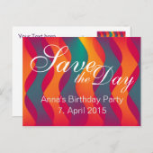 Aangepaste jouw tekst, teken, afbeelding en achter briefkaart (Voorkant / Achterkant)