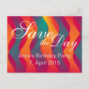 Aangepaste jouw tekst, teken, afbeelding en achter briefkaart