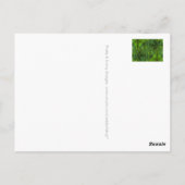 Aangepaste jouw tekst, teken, afbeelding en achter briefkaart (Achterkant)