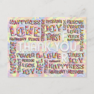 Aangepaste jouw tekst, teken, afbeelding en achter briefkaart