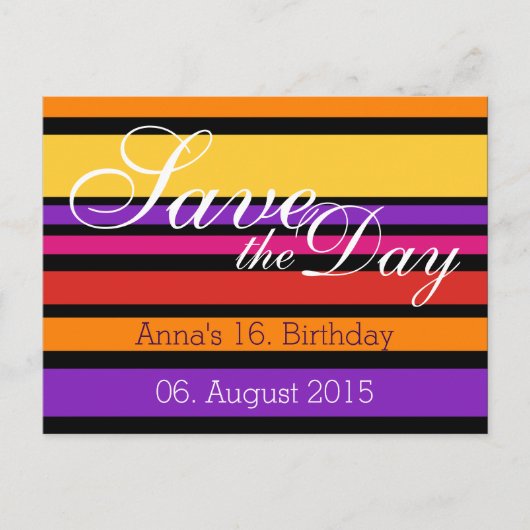 Aangepaste jouw tekst, teken, afbeelding en achter briefkaart (Voorkant)