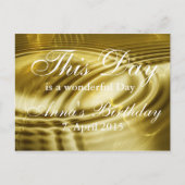 Aangepaste jouw tekst, teken, afbeelding en achter briefkaart (Voorkant)