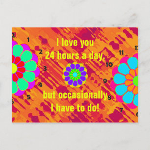 Aangepaste jouw tekst, teken, afbeelding en achter briefkaart