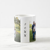 Aangepaste Joy Family 2 Foto 2 zangeres Jaar Kerst Koffiemok (Center)