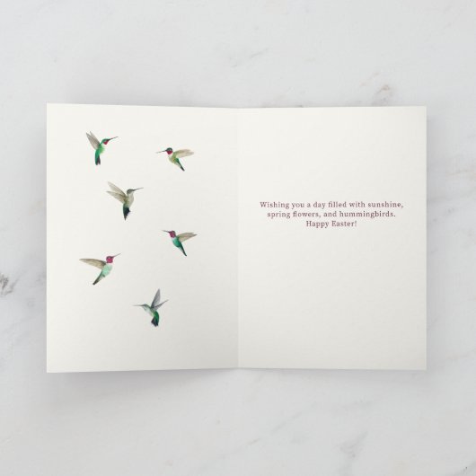 Aangepaste Joyeuses Pâques Kaart (Binnen)