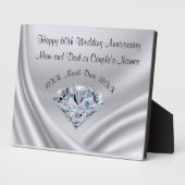 Aangepaste Jubilea voor ouders Fotoplaat (Zijkant)