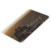 Aangepaste Jubileum Foto Gepersonaliseerde tekst m Magneet (Linkerzijde)