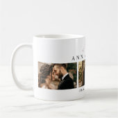 Aangepaste Jubileum Fotocollage Koffiemok (Links)