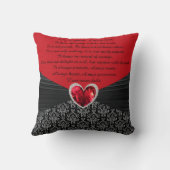 Aangepaste Jubileum Kussen (Achterkant)