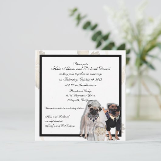 Aangepaste Jubileum-uitnodigingen Kaart (Staand voorkant)