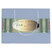 Aangepaste Jubileum voor weduwschap met wilde bloe Groot Cadeauzakje (Voorkant)