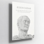 Aangepaste Julius Caesar inspirerend quote Poster