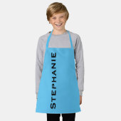 Aangepaste jumbo Bold naam Kies uw kleur Schort (Gedragen)