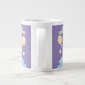 Aangepaste Jumbo Earth Angel Mok – Pastel Heaven (Achterkant)