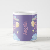 Aangepaste Jumbo Earth Angel Mok – Pastel Heaven (Voorkant)
